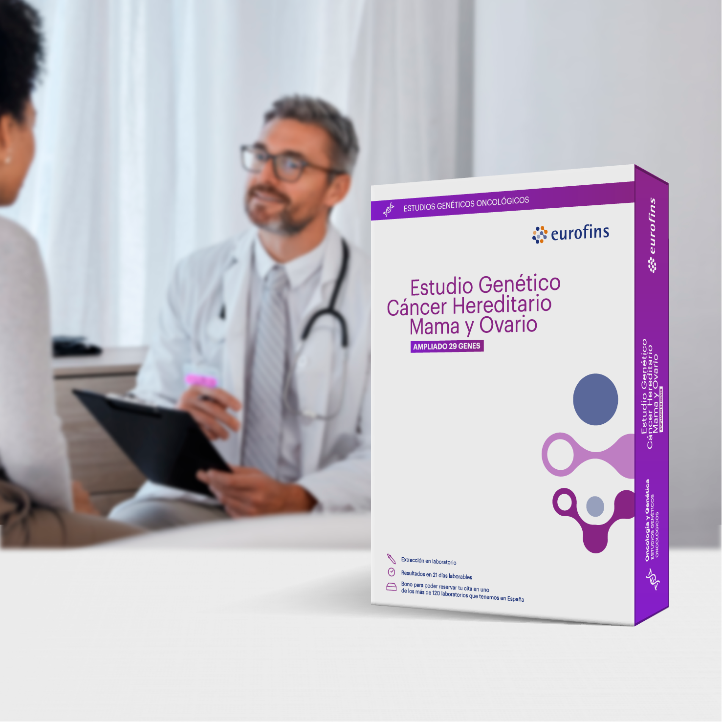 Estudio Genético Cáncer Hereditario Mama y Ovario. Ampliado 20 Genes - Imagen 3