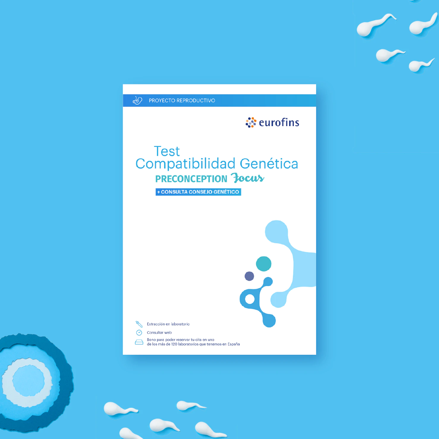 TEST DE COMPATIBILIDAD GENÉTICA (Portadores) PRECONCEPTION FOCUS® - Imagen 2