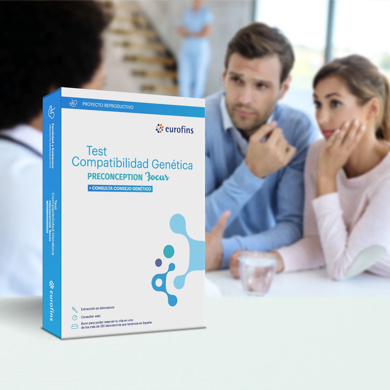 TEST DE COMPATIBILIDAD GENÉTICA (Portadores) PRECONCEPTION FOCUS® - Imagen 3