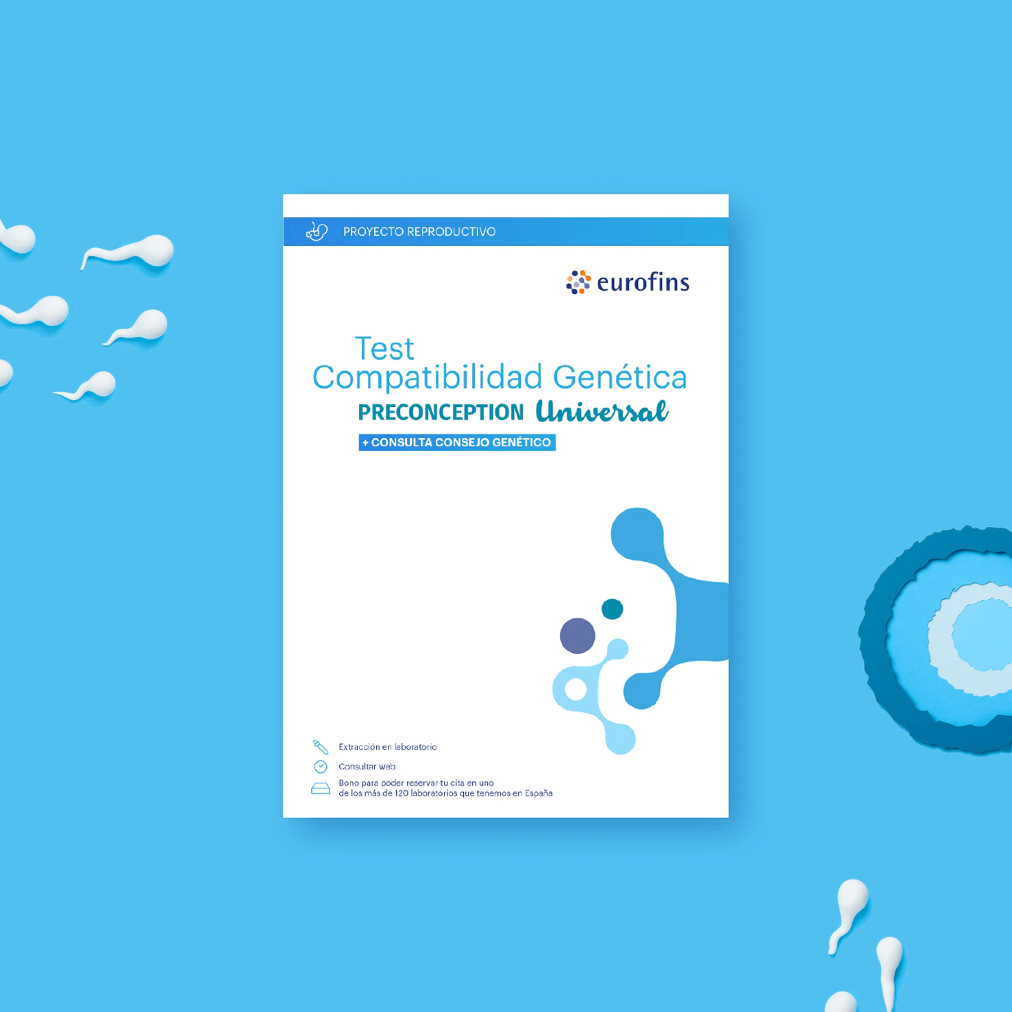 TEST DE COMPATIBILIDAD GENÉTICA (Portadores)  PRECONCEPTION UNIVERSAL®