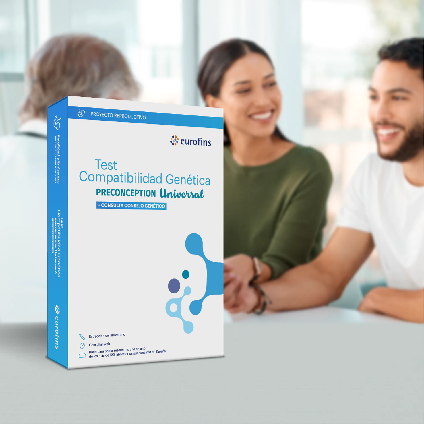 TEST DE COMPATIBILIDAD GENÉTICA (Portadores)  PRECONCEPTION UNIVERSAL®